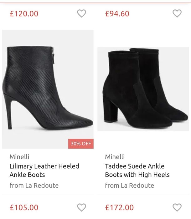 Ghete Minelli originali piele marimea 40