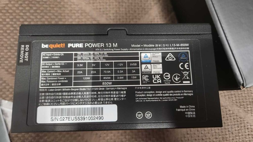 be quiet! Pure Power 13 M 850W
