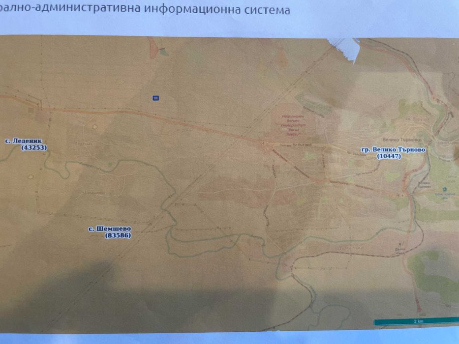 Продава се Парцел в Велико Търново, Промишлена зона - Юг - 8200 кв.м за 14 €/кв.м - Снимка #1