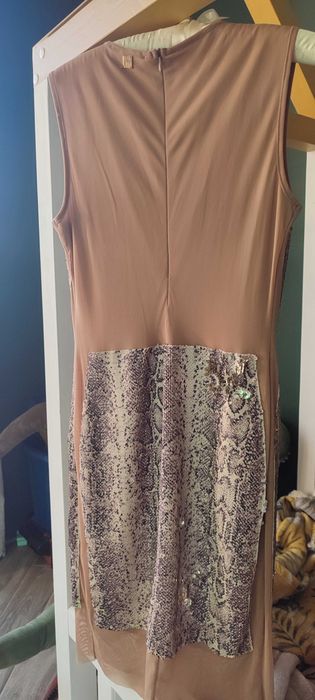 Rochie BSB cu paiete aurii superba