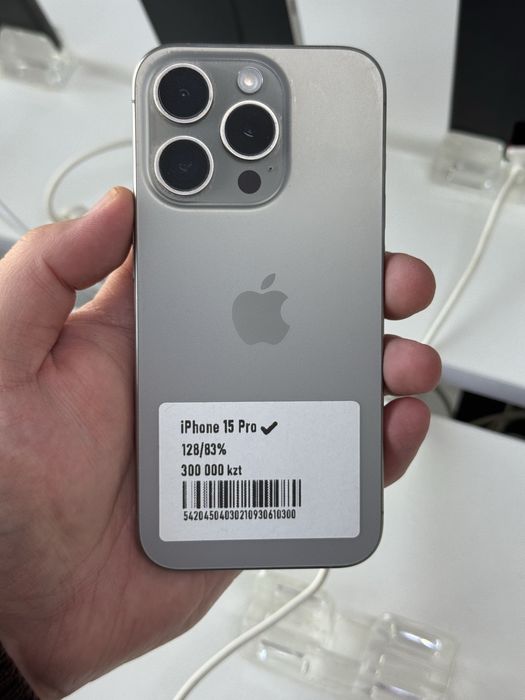 Айфон 15про 128гб 83%