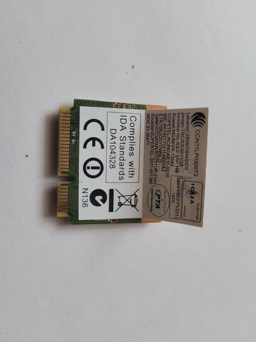 Wi-Fi + Bluetooth модуль Atheros AR5B225 Mini PCI-E для ноутбука/DIY