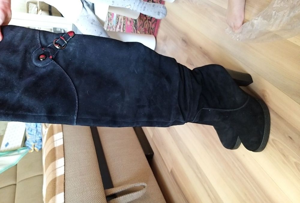 Продам женские ботфорды, 36-37р.