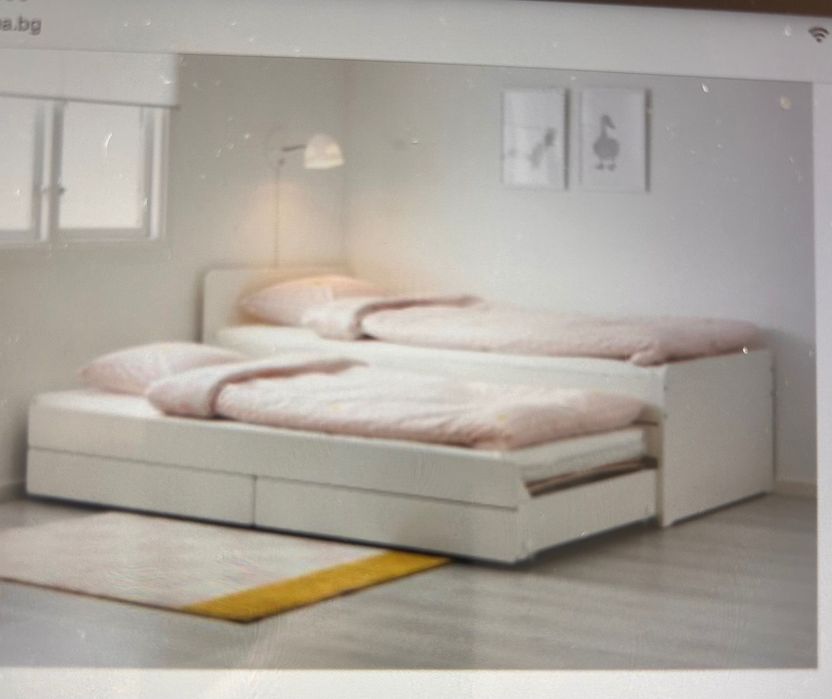 Легло с допълнителен модул за сън ИКЕА