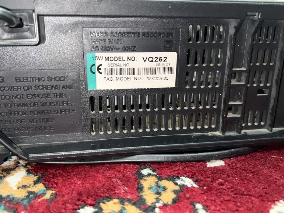 Видео магнитофон DAEWOO VQ 270K