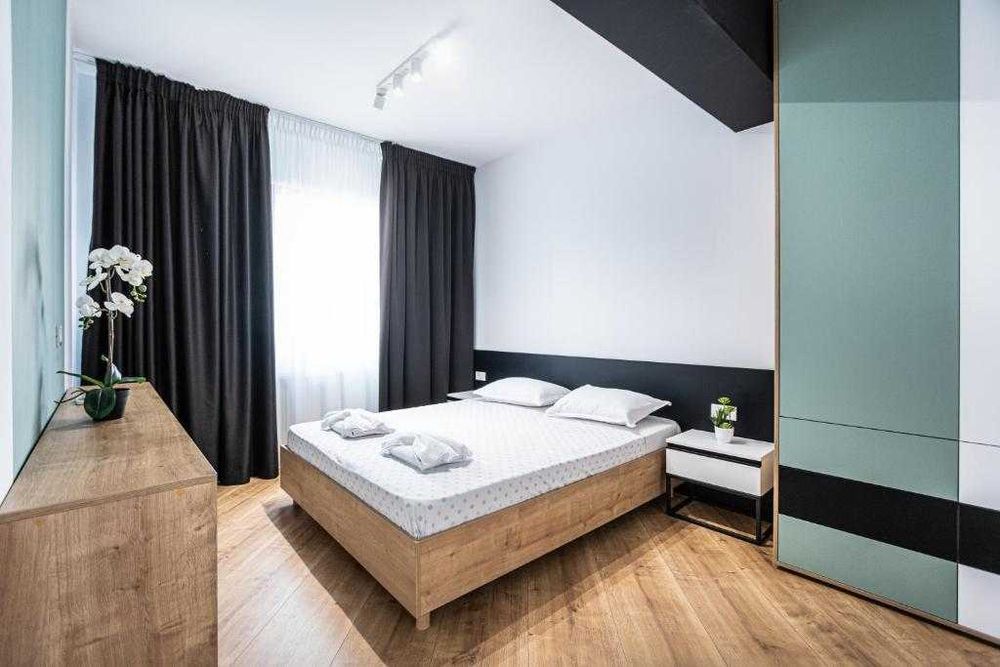 Apartament modern cu 2 camere și 2 băi, 90 m² – Residence 5, zona Iancu Nicolae, Pipera