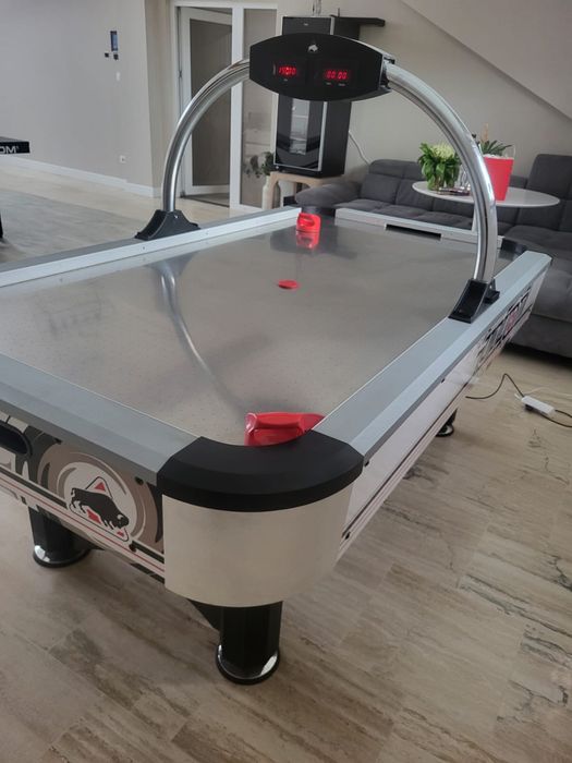 Masă Air Hockey profesională Buffalo Typhoon 7Ft (Placă Inox) – Stare Excelentă