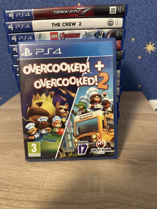 overcooked + overcooked 2 joc ps4