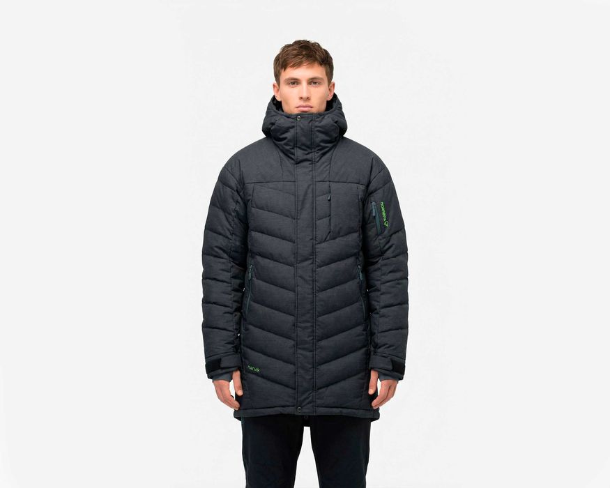 NORRONA Narvik Down750 Оригинално ски яке с пух и качулка размер S