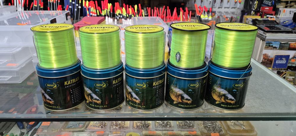 Корда за дъно KATRAN SYNAPSE NEON 1000м.