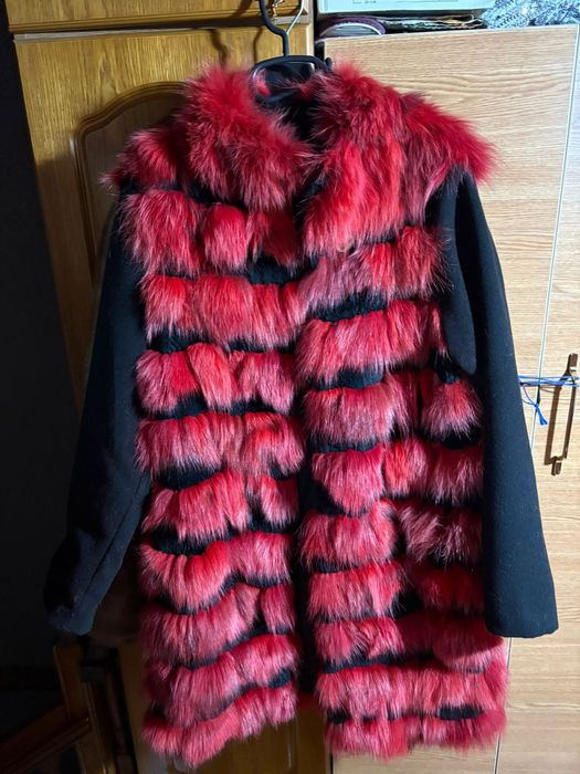 Haine deosebite,de blană , nurcă ( vizon) cu chinchila si cu vulpe