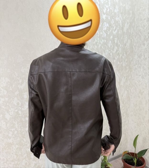 Мужская кожаная куртка