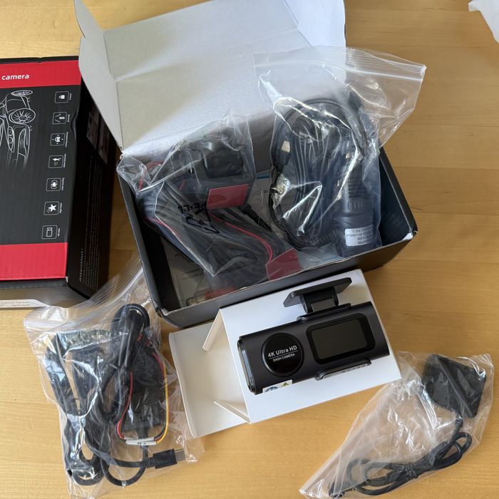 Camera Auto DVR 4K unghi 170 GPS Camera marsarier FHD Alimentare 12-24