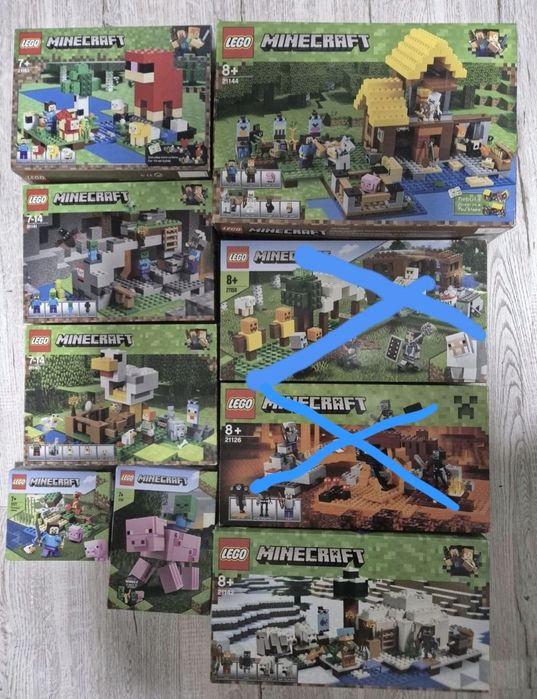 Lego minecraft second hand