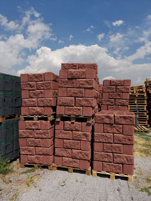 Рваные 3д цветные шлакоблоки!