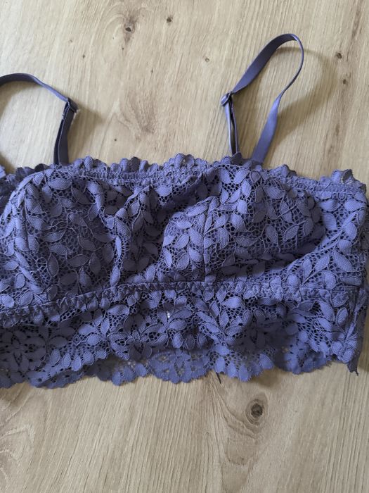 Bustiera din dantela mov Women Secret