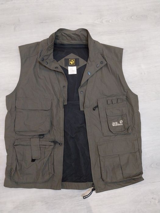 Jack Wolfskin-XL-разм.,мъжки елек с джобове,летен ,за туризм,лов рибол