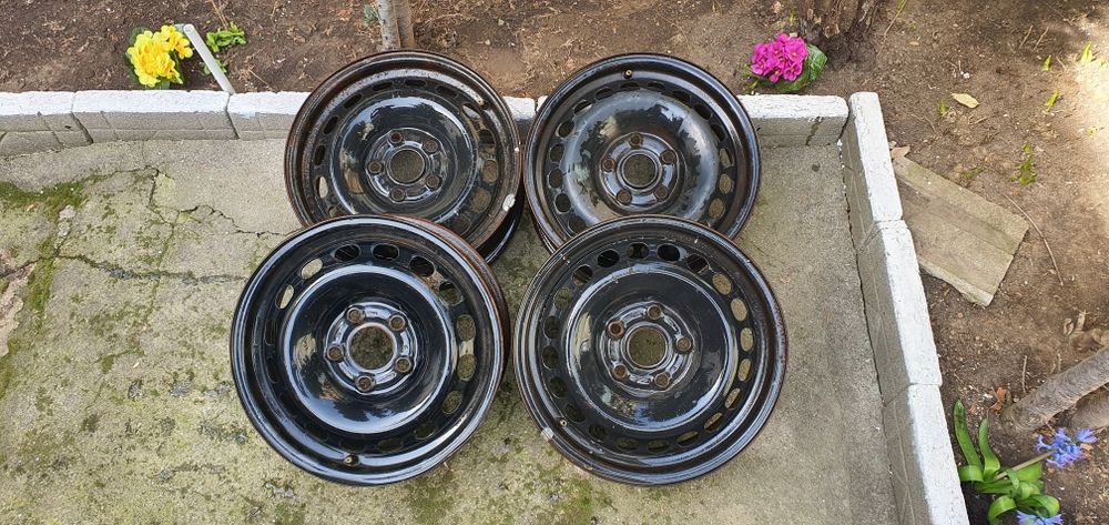 Jante oțel AUDI VW SKODA SEAT 6J X 15 H2 ET45