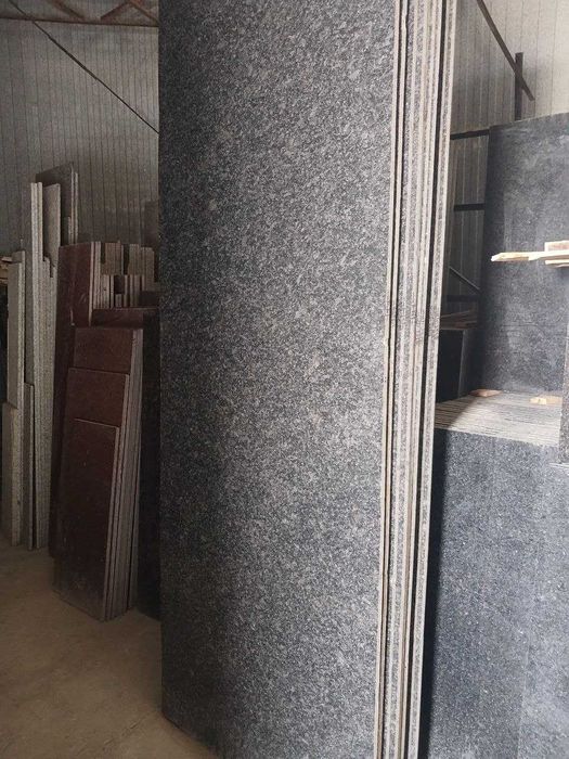 Granit Steel grey / Стил грей гранит сляб + доставка/ Столещница