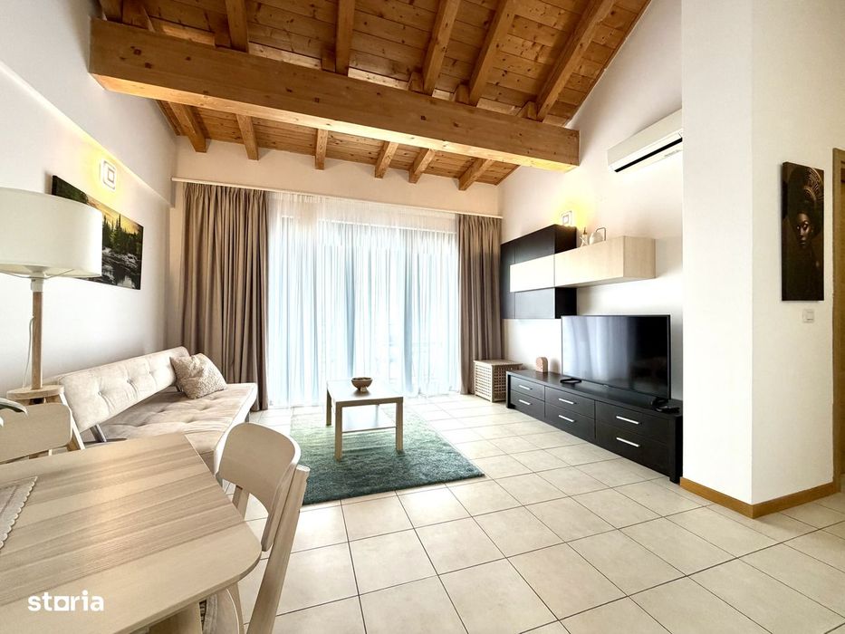 Apartament modern cu 2 camere, 50 mp, mobilat/utilat - Dumbravita — fotografia 3