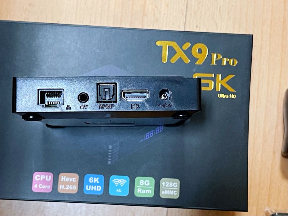 TechFollowers - TV Box TX9 Memoria RAM: 8Gb Memoria ROM