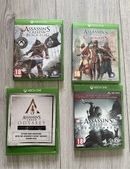Set jocuri assassins creed xbox one