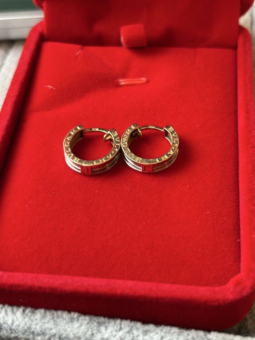 Златни обеци Булгари 3.58 14к