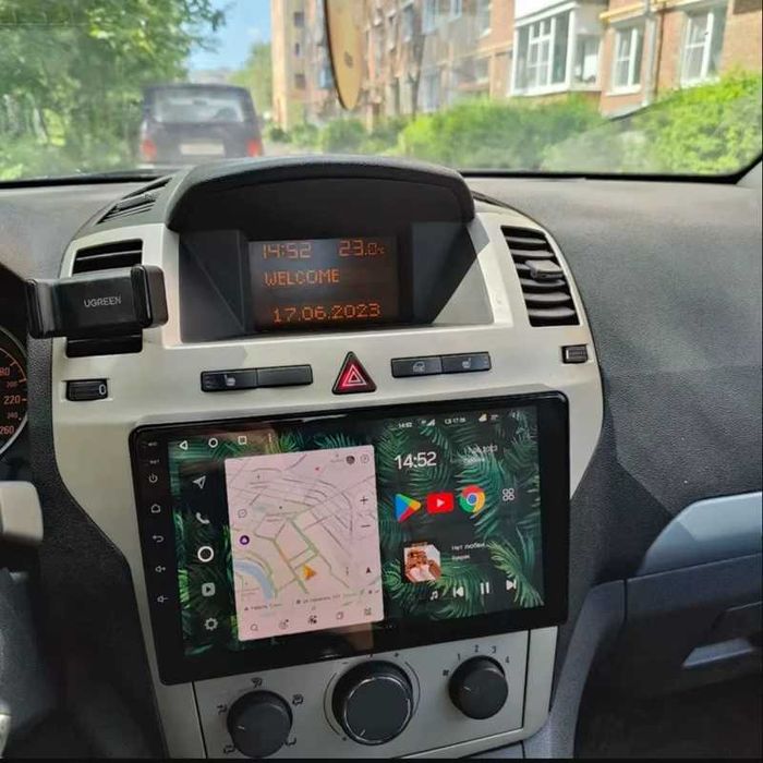 Мултимедия 9" за OPEL ZAFIRA B ASTRA H Android 14 CARPLAY навигация