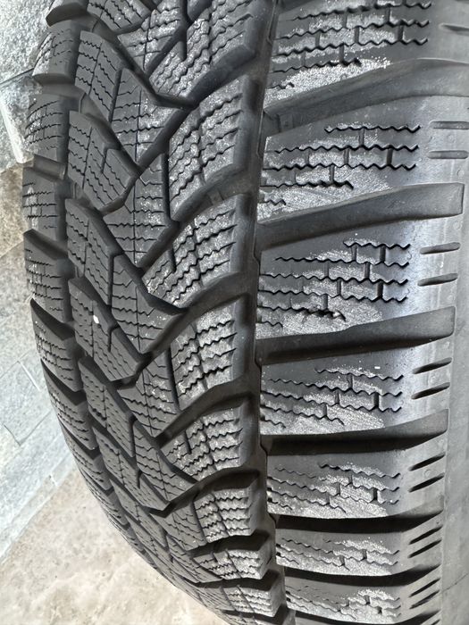Jante aliaj 16” Skoda,anvelope iarna 215 60 16 Dunlop
