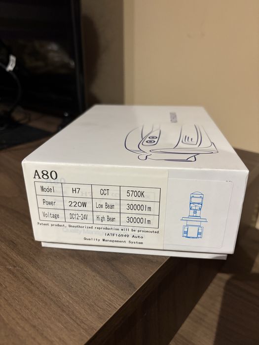 Vand set Led-uri faruri auto