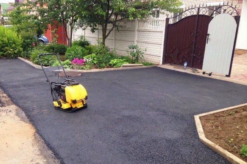 Укладка асфальта