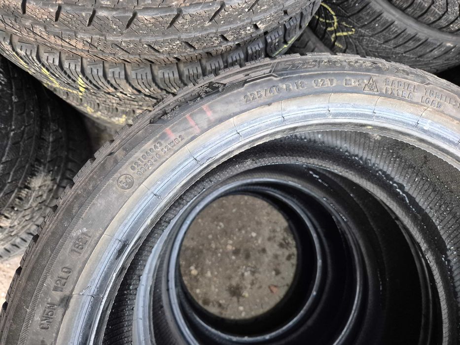 2 Anvelope de IARNA - 225/40/18 - BARUM - APP NOI - DOT 2021 !