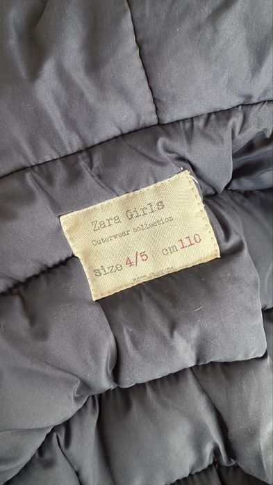 Куртка zara для девочки демисезонная