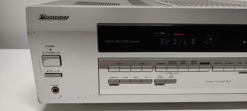 Receiver Pioneer VSX D 512 – 5.1 Hibrid (PHA) – Intrări Optice 5x100 W
