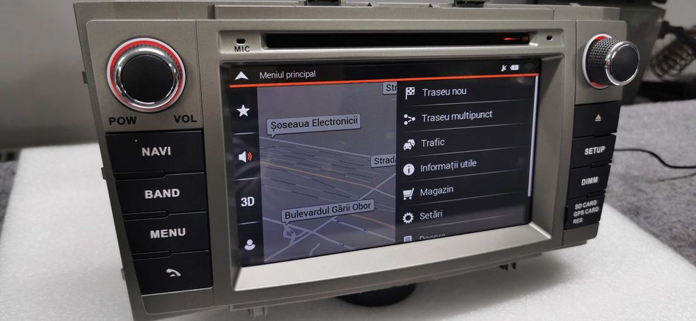 Navigatie Toyota Avensis ANDROID OCTACORE 32/4 GB 2008-2013