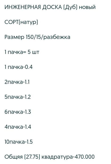 Продам паркет новый