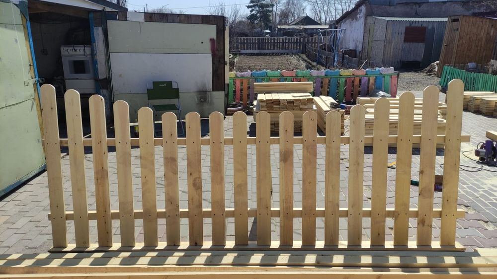 Штакетник забор ограждение