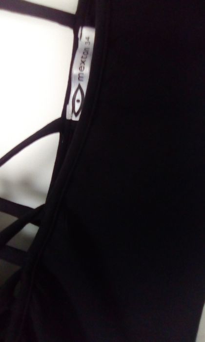 Body Mexton ,negru bumbac S