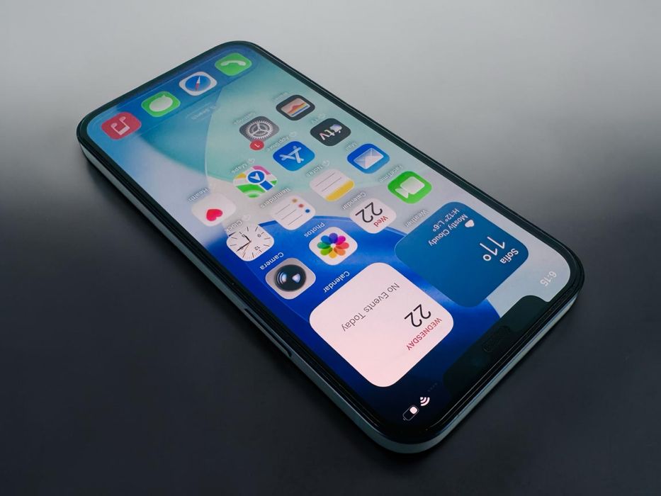 Apple iPhone 12 128GB Black Перфектен! Гаранция!
