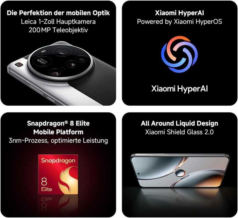 Нов! 2г гаранция! Xiaomi 15 Ultra 512GB + 16GB RAM Silver, White