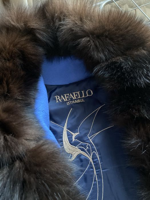 Пальто норковый жағасымен