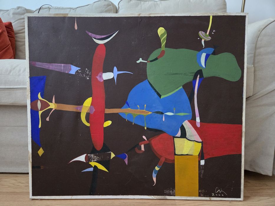 Tablou semnat Francisc Chiuariu, datat 2000