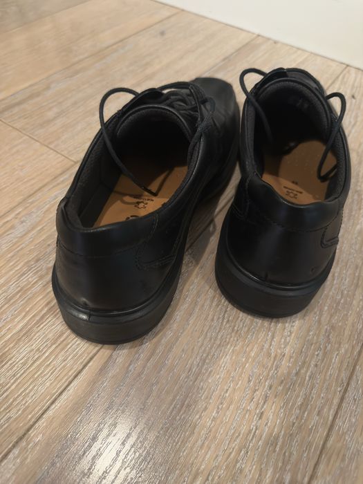 Pantofi Ecco Helsinki piele pantofi business barbati negri