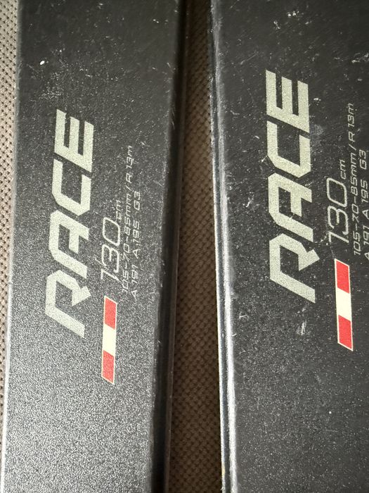 Schiuri Fischer RC4 130 cm, clapari Atomic 23/23.5