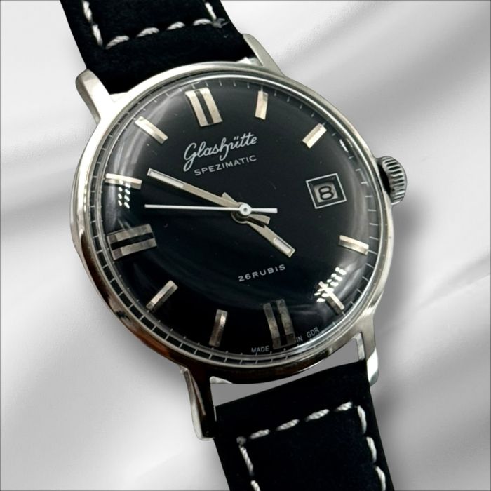 Glashutte Spezimatic мъжки рядък винтидж часовник