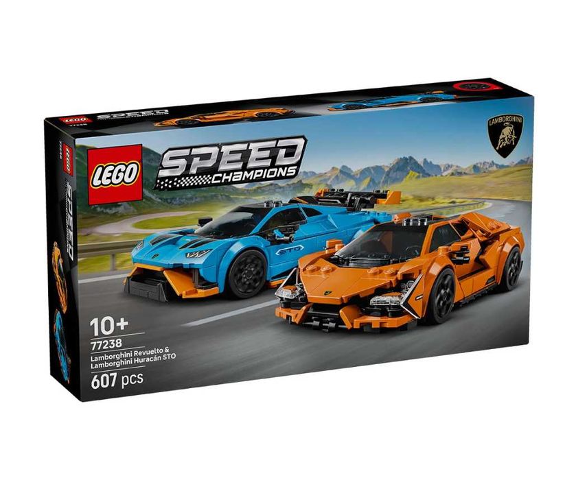 Lego Speed Champions 77238 - Lamborghini Revuelto & Huracan STO