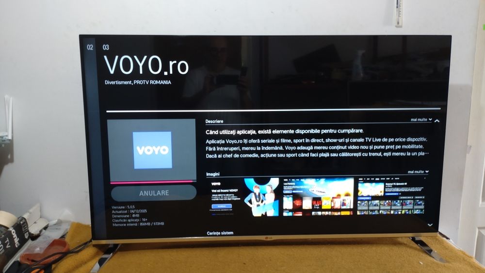 Televizor led Smart LG 140 cm WiFi