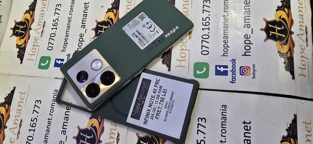 Hope Amanet P6 infinix Note 40Pro