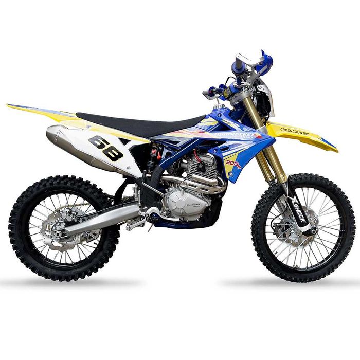 Motocicleta enduro 300cc 4T Mikilon 21/18" galben