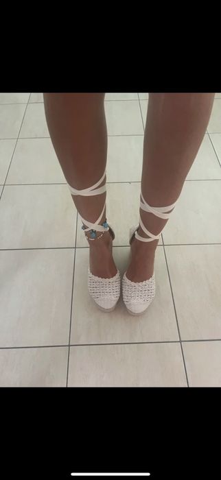 Нови дамски еспадрили на платформа 36 номер